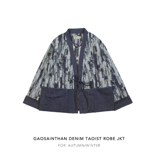 Gao by EVIN GOGH Denim Taoist Robe JKT